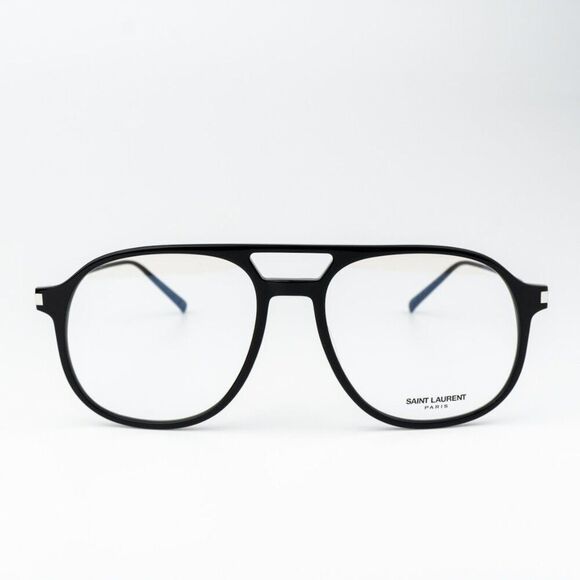 NEW Saint Laurent SL626 001 Black Aviator Unisex Eyeglasses main image 6